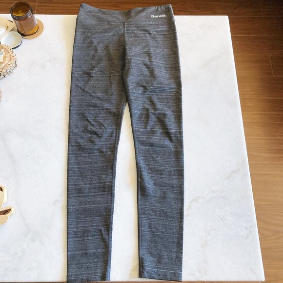 Bench high rise leggings, heathered grey stripe (size M) - Picture 2 of 8